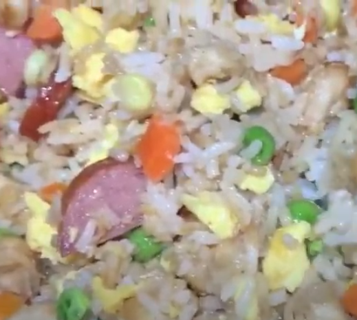 cook fried rice at home with leftovers