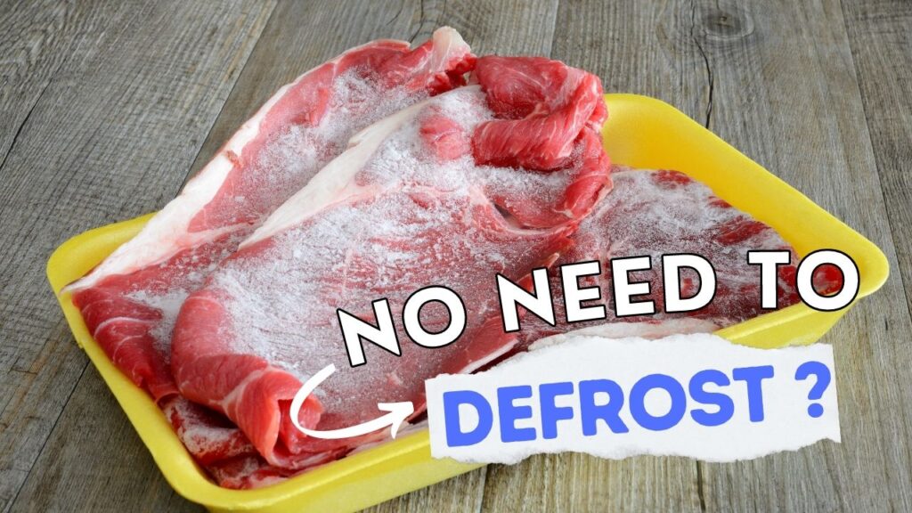 Foods You Can Cook Frozen without Defrosting