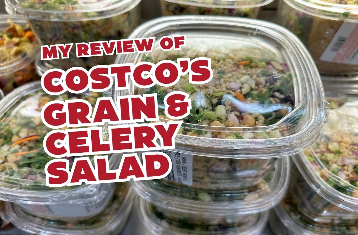 Costco grain and celery salad