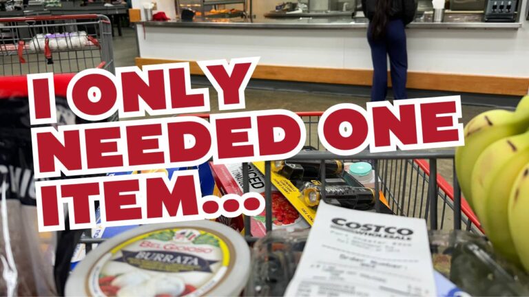 I Went to Costco for One Thing: My $274 Costco Haul