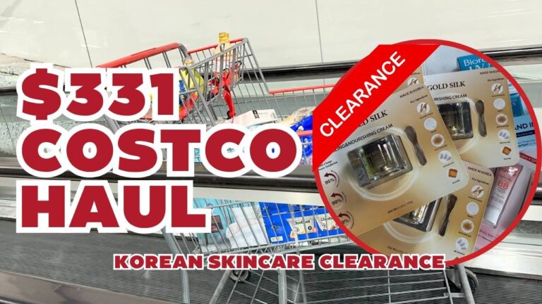 My $331 Costco Haul: Korean Beauty Clearance