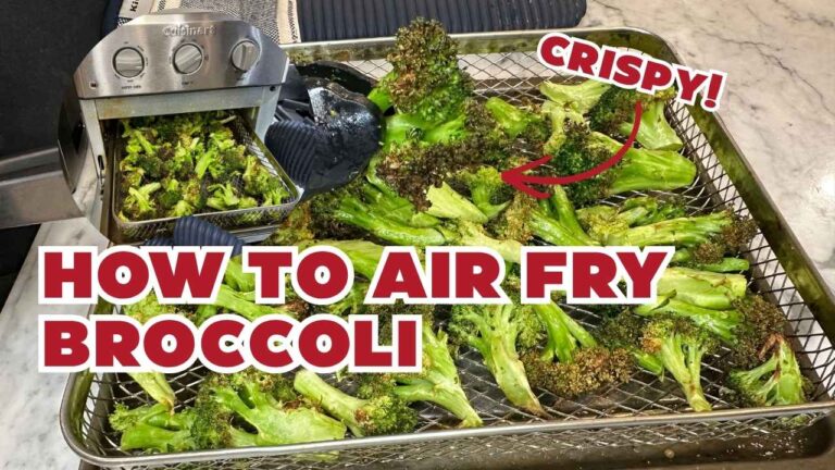 How to Air Fry Broccoli